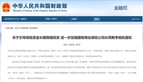 事關長期資金入市,財政部最新發布